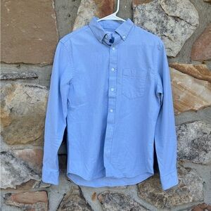 Old Navy Light Blue Casual Button Down Shirt Men’s Medium